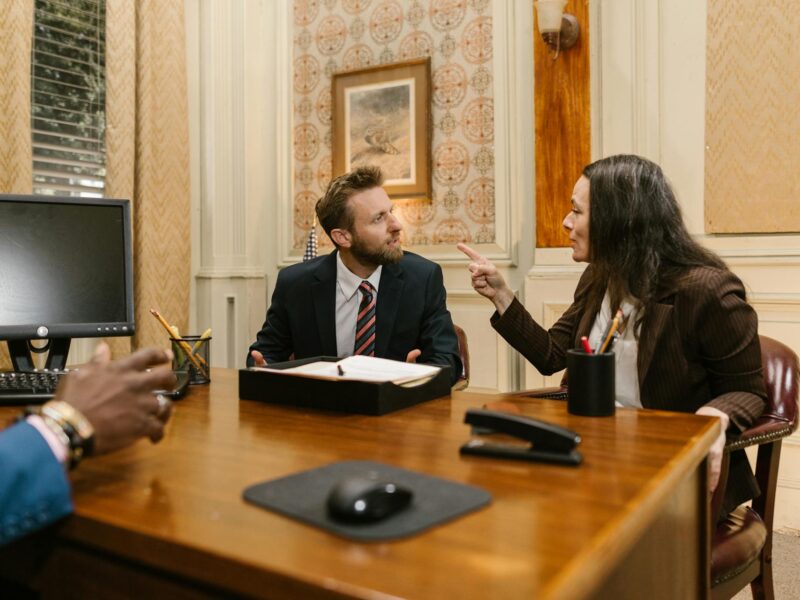 arguing